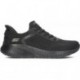 SKECHERS 117497 sneakers slip in da donna NEGRO