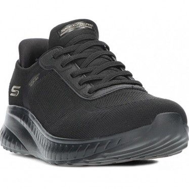 SKECHERS 117497 sneakers slip in da donna NEGRO