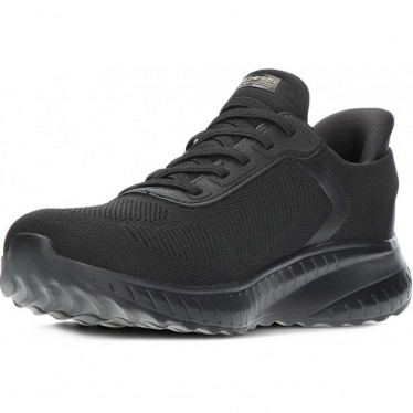 SKECHERS 117497 sneakers slip in da donna NEGRO