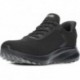 SKECHERS 117497 sneakers slip in da donna NEGRO
