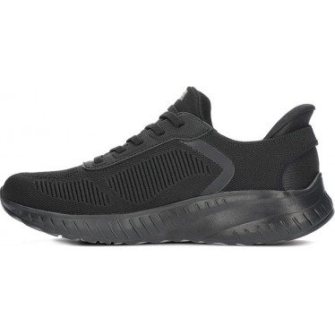 SKECHERS 117497 sneakers slip in da donna NEGRO