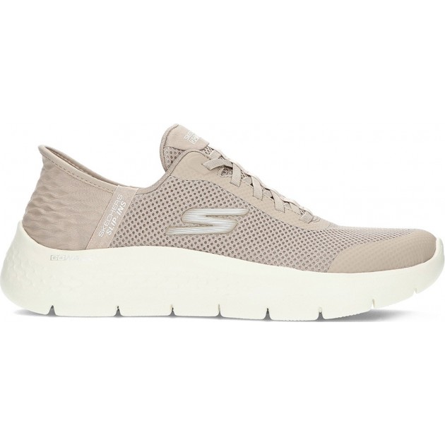 SKECHERS Sneakers slip-ins da donna modello 124836 TAUPE SKECHERS Sneakers slip-ins da donna modello 124836 TAUPE