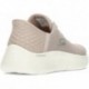 SKECHERS Sneakers slip-ins da donna modello 124836 TAUPE