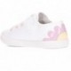 GEOX Gisli J554NC scarpe da ginnastica da bambina WHITE_PNIK