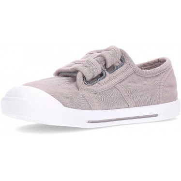 Sneaker a piedi nudi IGOR Canvas V S10348 TAUPE