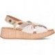 Sandalo da donna PAULA URBAN 33-416 OFF_PLATINO