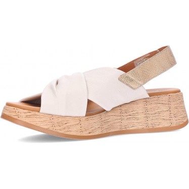 Sandalo da donna PAULA URBAN 33-416 OFF_PLATINO