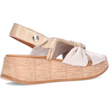 Sandalo da donna PAULA URBAN 33-416 OFF_PLATINO