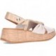 Sandalo da donna PAULA URBAN 33-416 OFF_PLATINO