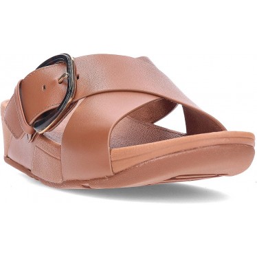 Sandali FITFLOP Lulu Resin JE8 DEEP_TAN