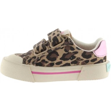 Victoria 1065196 Scarpa sportiva da bambina Tribu Basket LEOPARDO