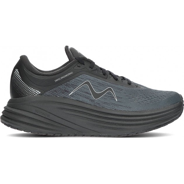 MBT Run 703325 M-3000 Scarpe da ginnastica con lacci BLACK