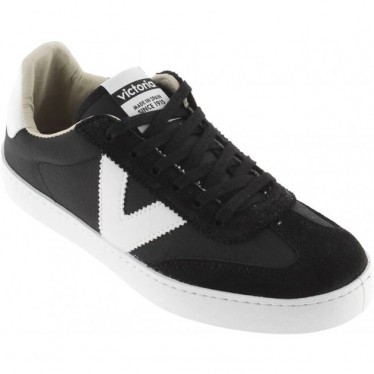Victoria 1126193 Berlin Scarpe sportive in pelle scamosciata e nylon NEGRO