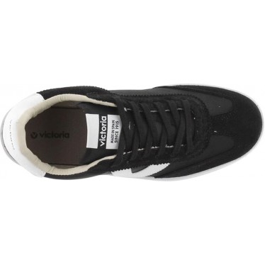 Victoria 1126193 Berlin Scarpe sportive in pelle scamosciata e nylon NEGRO