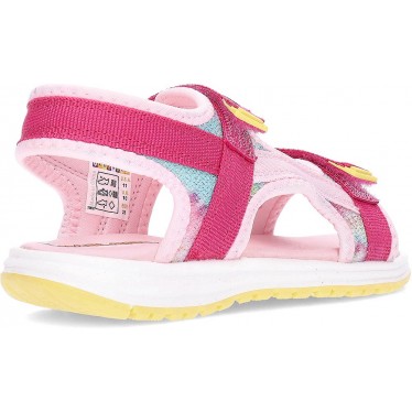 Sandali da campeggio Pablosky 981780 per ragazze PINK_YELLOW