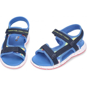 Pablosky Camping 981620 Sandalo da ragazzo NAVY_ROYAL