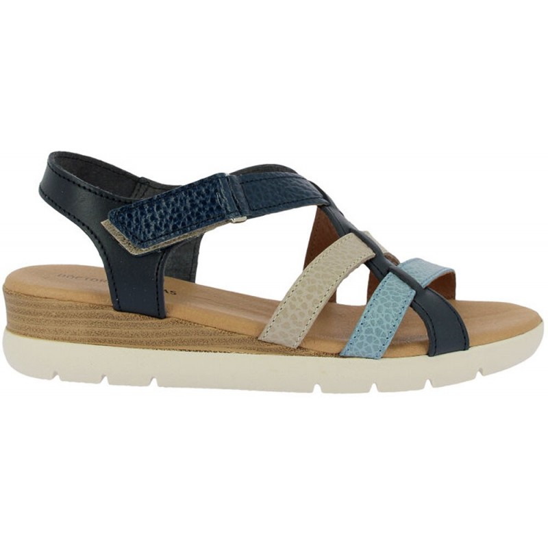 Sandali da donna Doctor Cutillas 37853 Autoadesivi MARINO