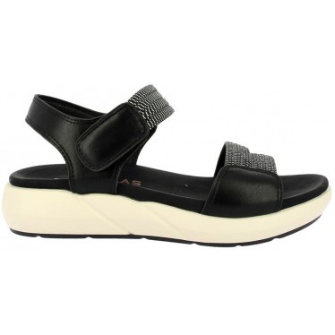 Doctor Cutillas 31408 Sandali elastici da donna NEGRO