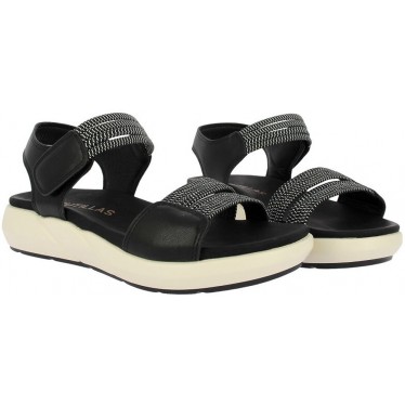 Doctor Cutillas 31408 Sandali elastici da donna NEGRO