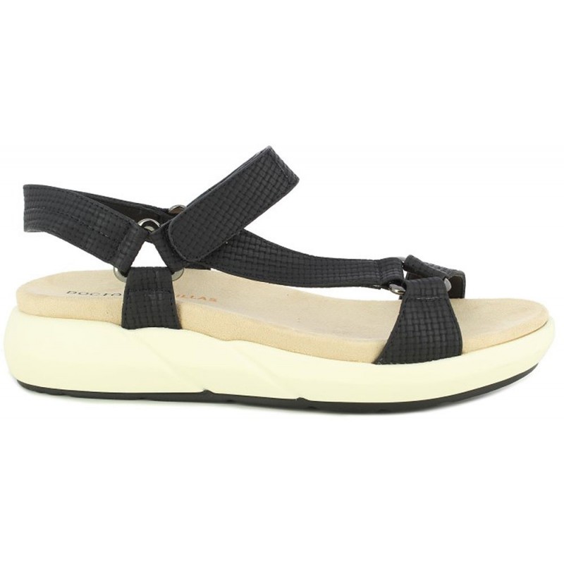 Sandalo Doctor Cutillas 31403 da donna NEGRO