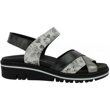 Sandali da donna Doctor Cutillas 36149 Autoadesivi NEGRO