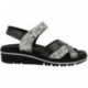 Sandali da donna Doctor Cutillas 36149 Autoadesivi NEGRO