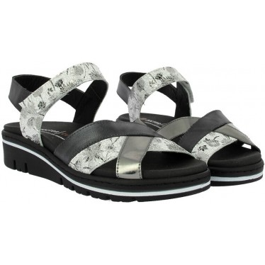 Sandali da donna Doctor Cutillas 36149 Autoadesivi NEGRO