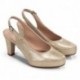 Décolleté FLUCHOS BLESA D5833 LAGUNA_PLATINO