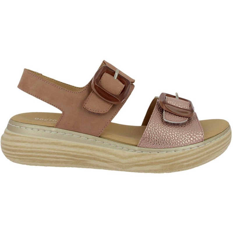 Doctor Cutillas 46019 Sandali autoadesivi da donna ROSA