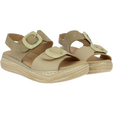 Doctor Cutillas 46019 Sandali autoadesivi da donna TAUPE