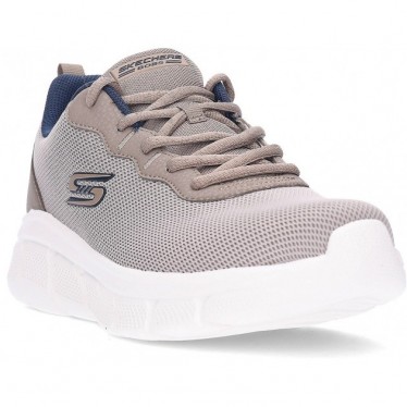 Scarpe da ginnastica SKECHERS Bobs B Flex Icy Edge 118109 TAUPE
