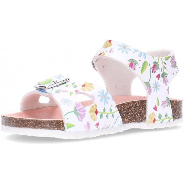 Pablosky Bio 439604 Sandali da ragazza BLANCO_FANTASIA