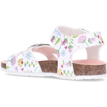 Pablosky Bio 439604 Sandali da ragazza BLANCO_FANTASIA