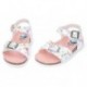 Pablosky Bio 439604 Sandali da ragazza BLANCO_FANTASIA