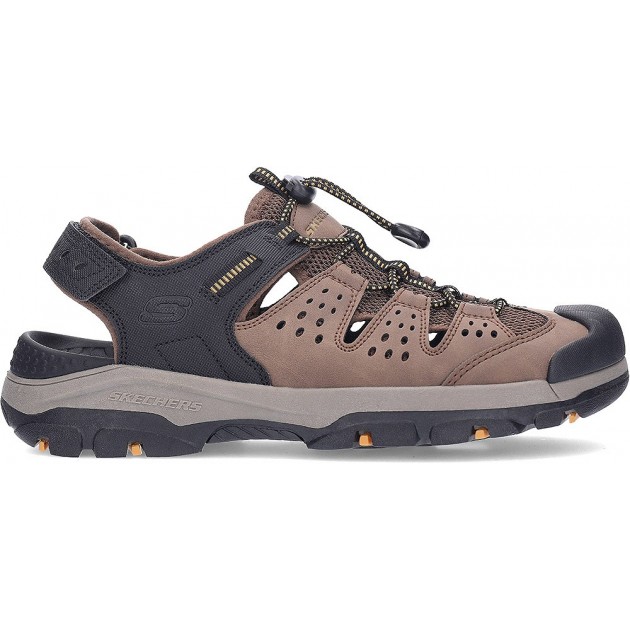Sandalo da uomo SKECHERS Tresmen Menard 205113 BROWN_BLACK Sandalo da uomo SKECHERS Tresmen Menard 205113 BROWN_BLACK