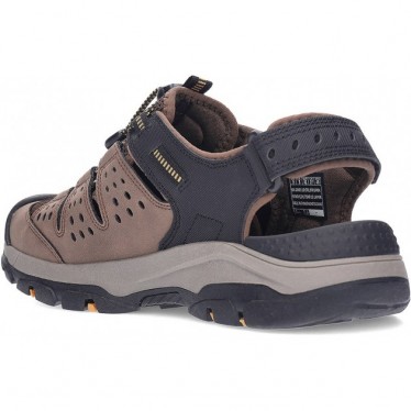 Sandalo da uomo SKECHERS Tresmen Menard 205113 BROWN_BLACK