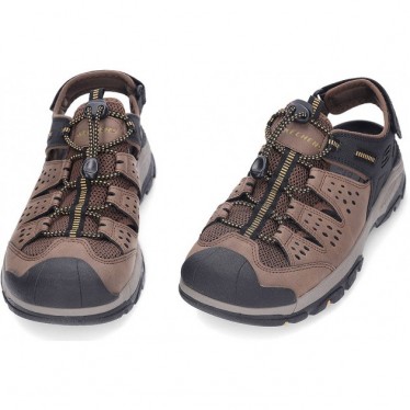 Sandalo da uomo SKECHERS Tresmen Menard 205113 BROWN_BLACK