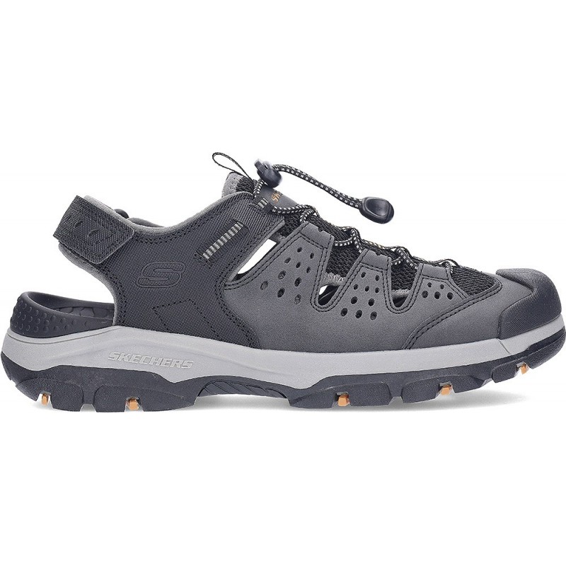 Sandalo da uomo SKECHERS Tresmen Menard 205113 BLACK