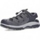 Sandalo da uomo SKECHERS Tresmen Menard 205113 BLACK