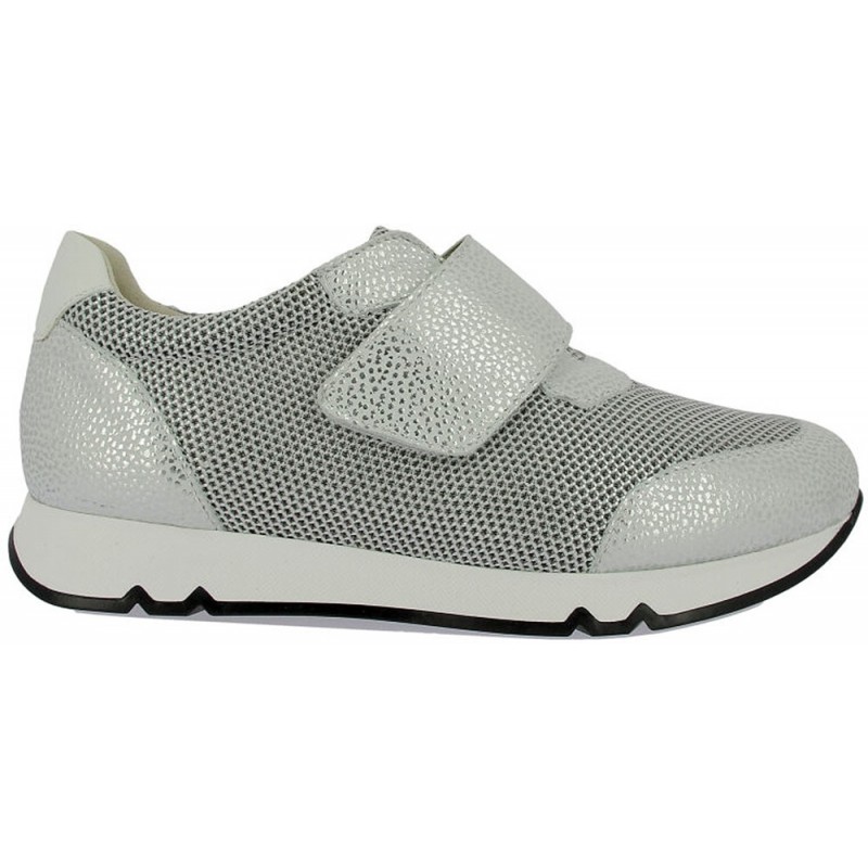Scarpe sportive da donna Doctor Cutillas 82560 metallizzate PLATA