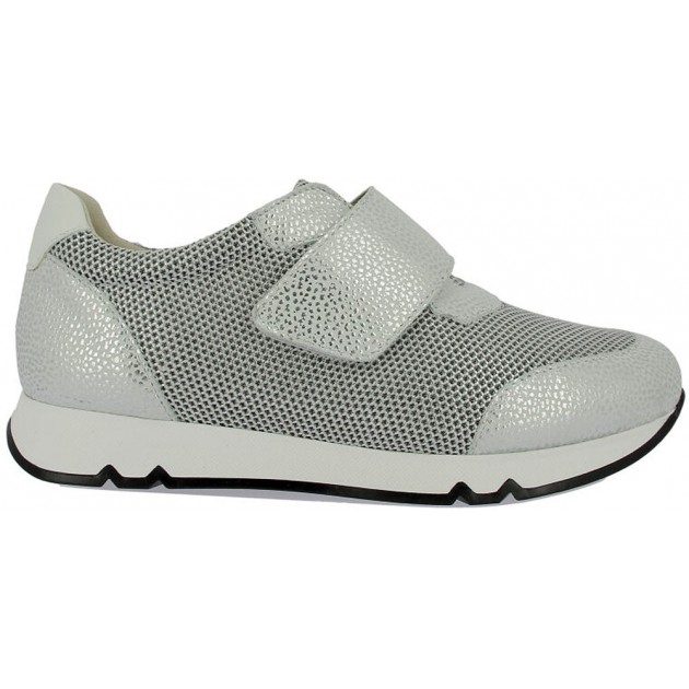 Scarpe sportive da donna Doctor Cutillas 82560 metallizzate PLATA Scarpe sportive da donna Doctor Cutillas 82560 metallizzate PLATA