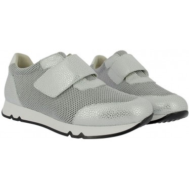 Scarpe sportive da donna Doctor Cutillas 82560 metallizzate PLATA