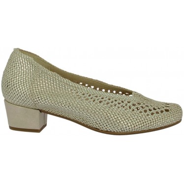 Scarpe con tacco intrecciate Doctor Cutillas 81254 PLATINO