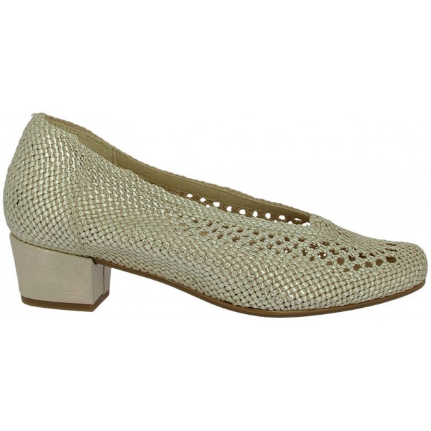 Scarpe con tacco intrecciate Doctor Cutillas 81254 PLATINO Scarpe con tacco intrecciate Doctor Cutillas 81254 PLATINO