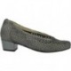 Scarpe con tacco intrecciate Doctor Cutillas 81254 ACERO
