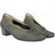 Scarpe con tacco intrecciate Doctor Cutillas 81254 ACERO