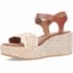 Sandali con zeppa intrecciati FITFLOP Platforms JG1 TAN_IVORY