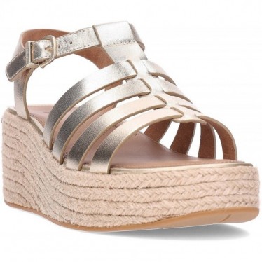 Sandali con plateau FITFLOP JF5 da donna PLATINO