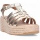 Sandali con plateau FITFLOP JF5 da donna PLATINO