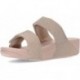 Sandali scorrevoli FitFlop FZ9 Lulu Shimmerlux regolabili LATTE_BEIGE